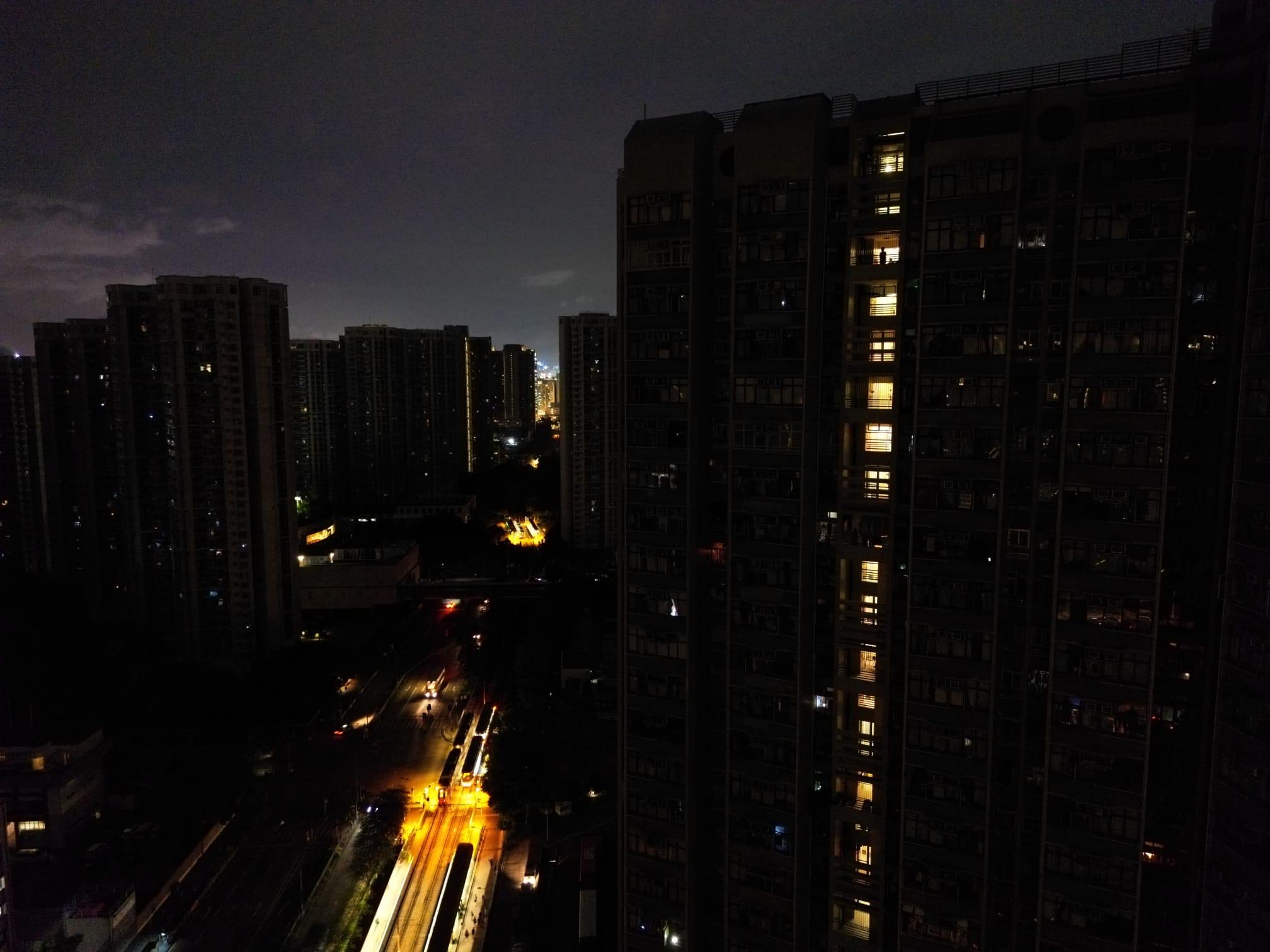 元朗, 朗屏, 停電