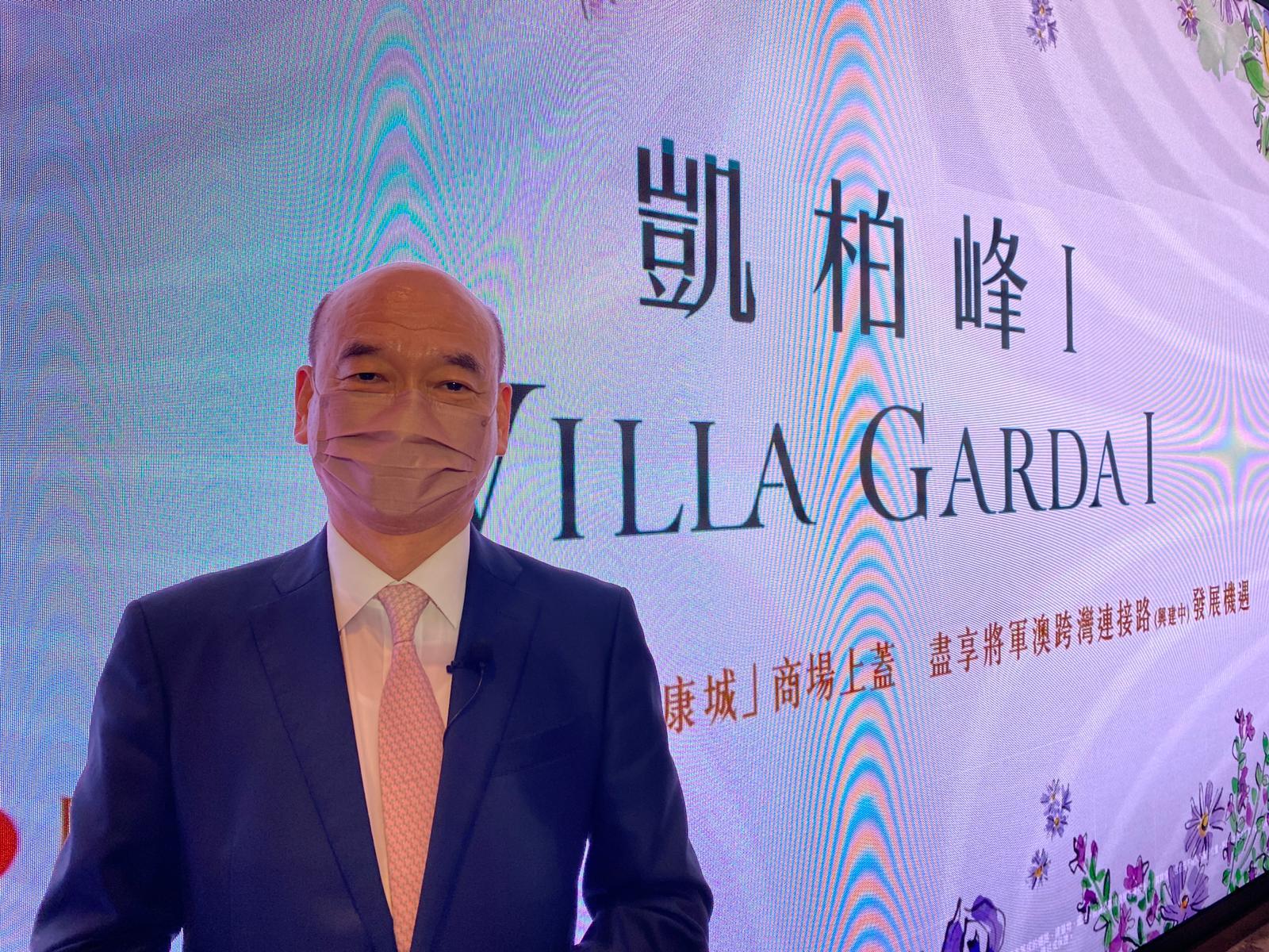 康城新盤|凱柏峰I首推128伙 陳永傑:與同區二手折讓10%