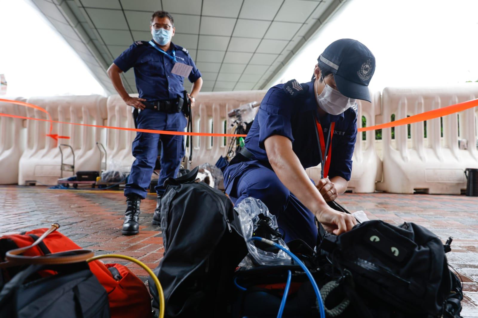 回歸25周年|傳習近平坐高鐵來港 西九龍站一帶今早戒備森嚴