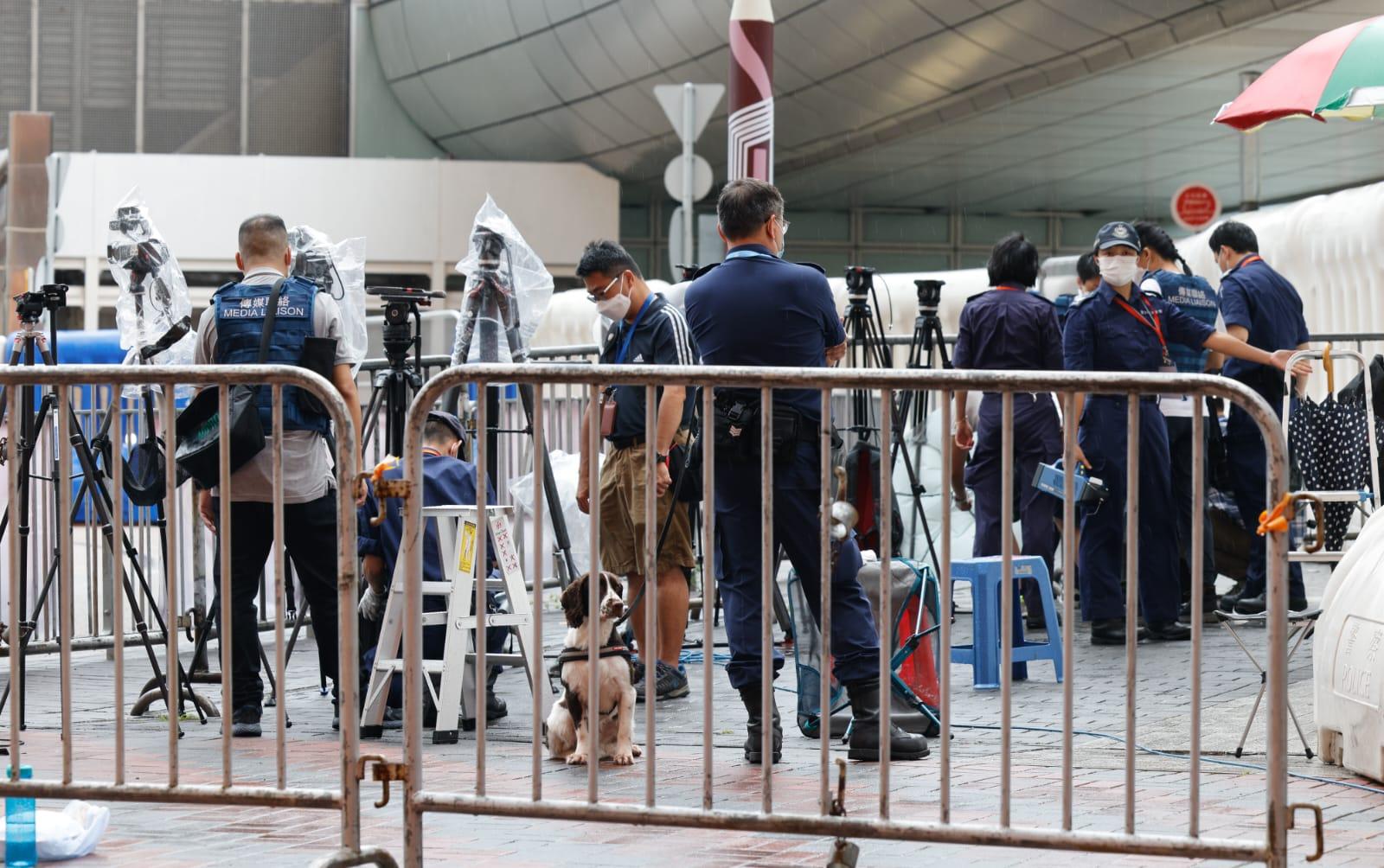 回歸25周年|傳習近平坐高鐵來港 西九龍站一帶今早戒備森嚴