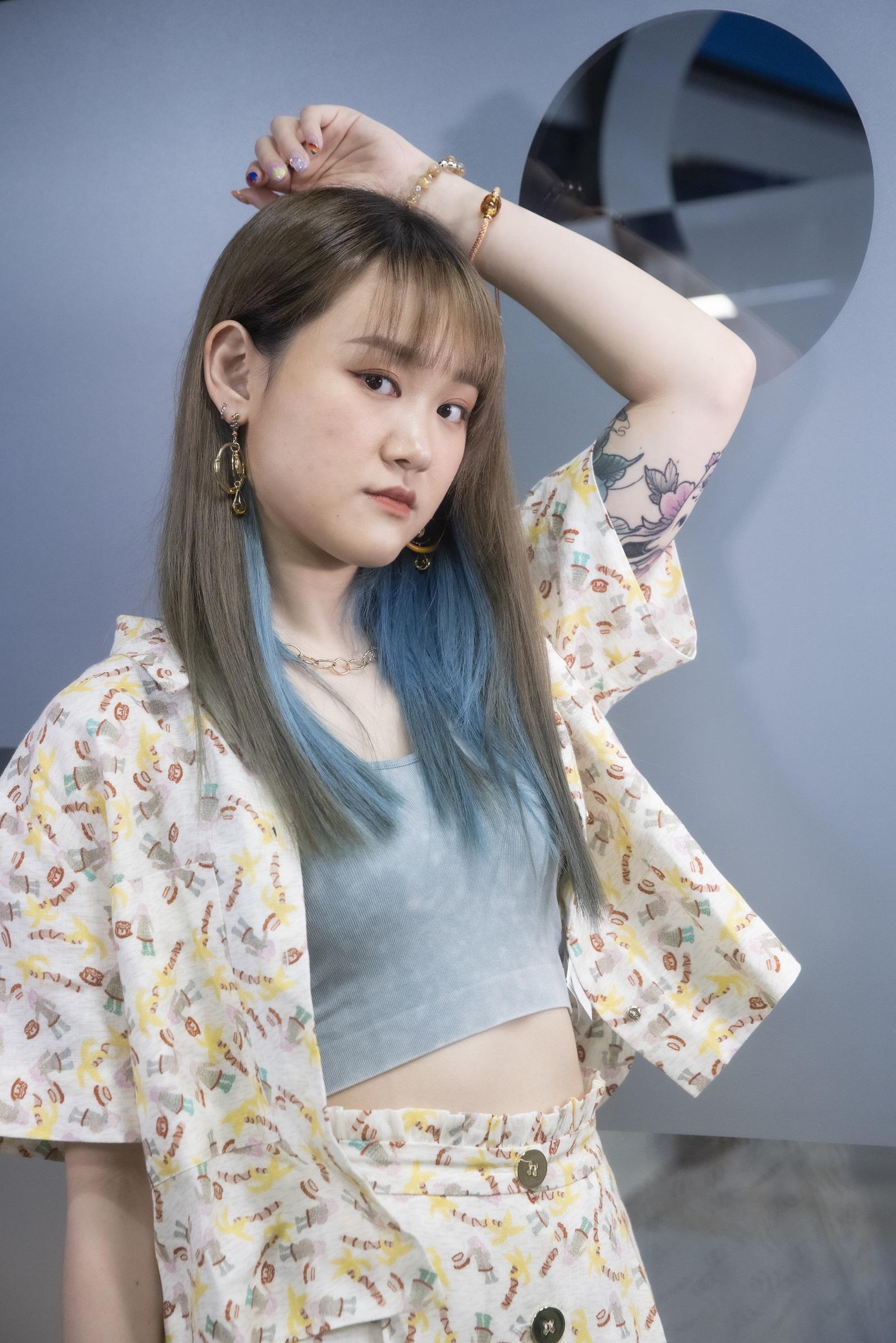 Win Win揚言要做MakerVille大胃王。(蘇文傑攝)