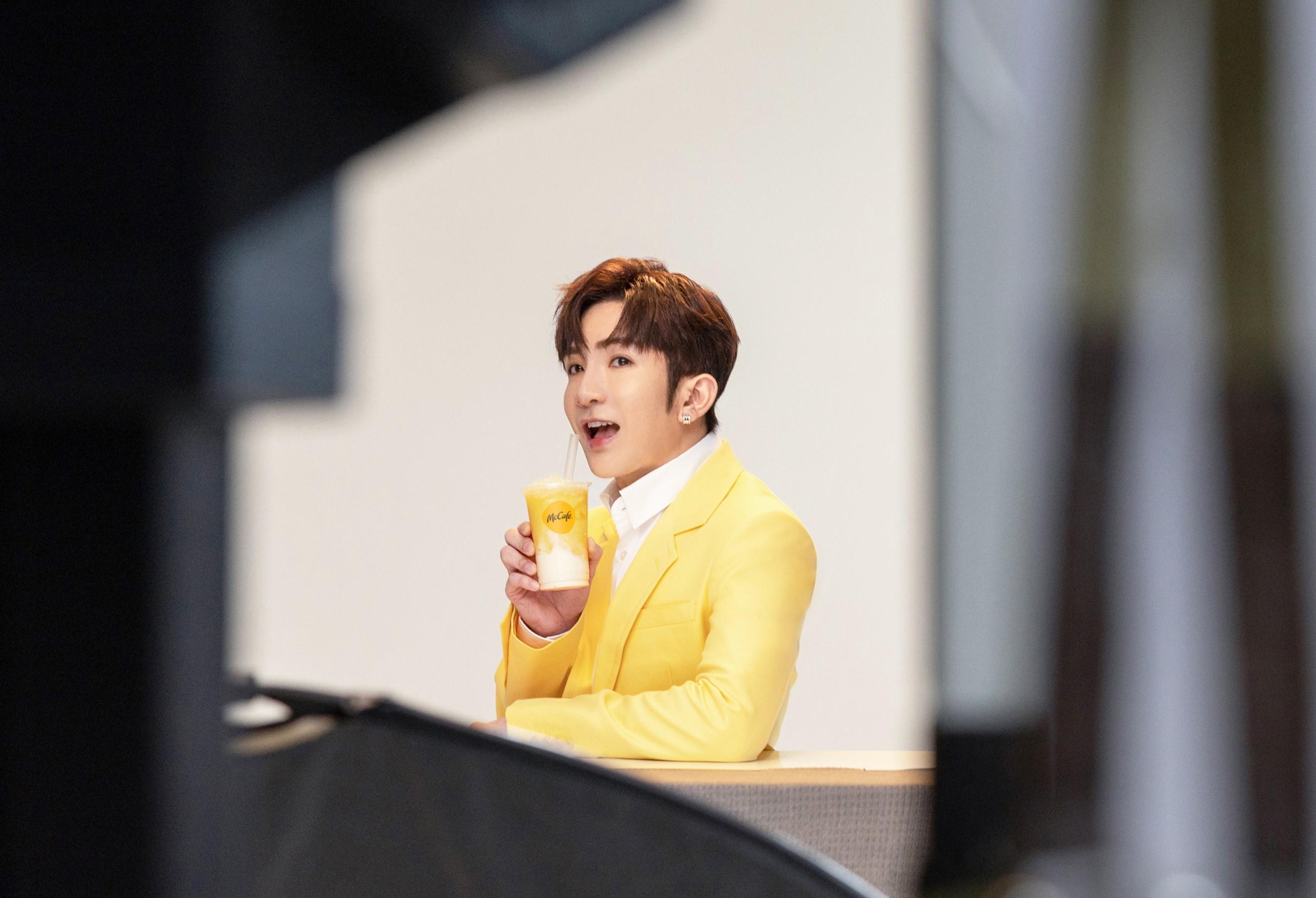 Anson Lo教主 Mc Cafex OOHA廣告拍攝花絮