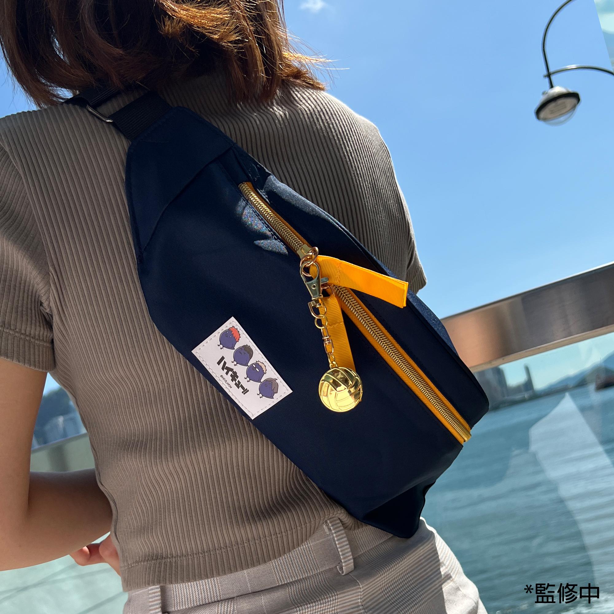 《排球少年!!》運動斜孭袋 - 藍色