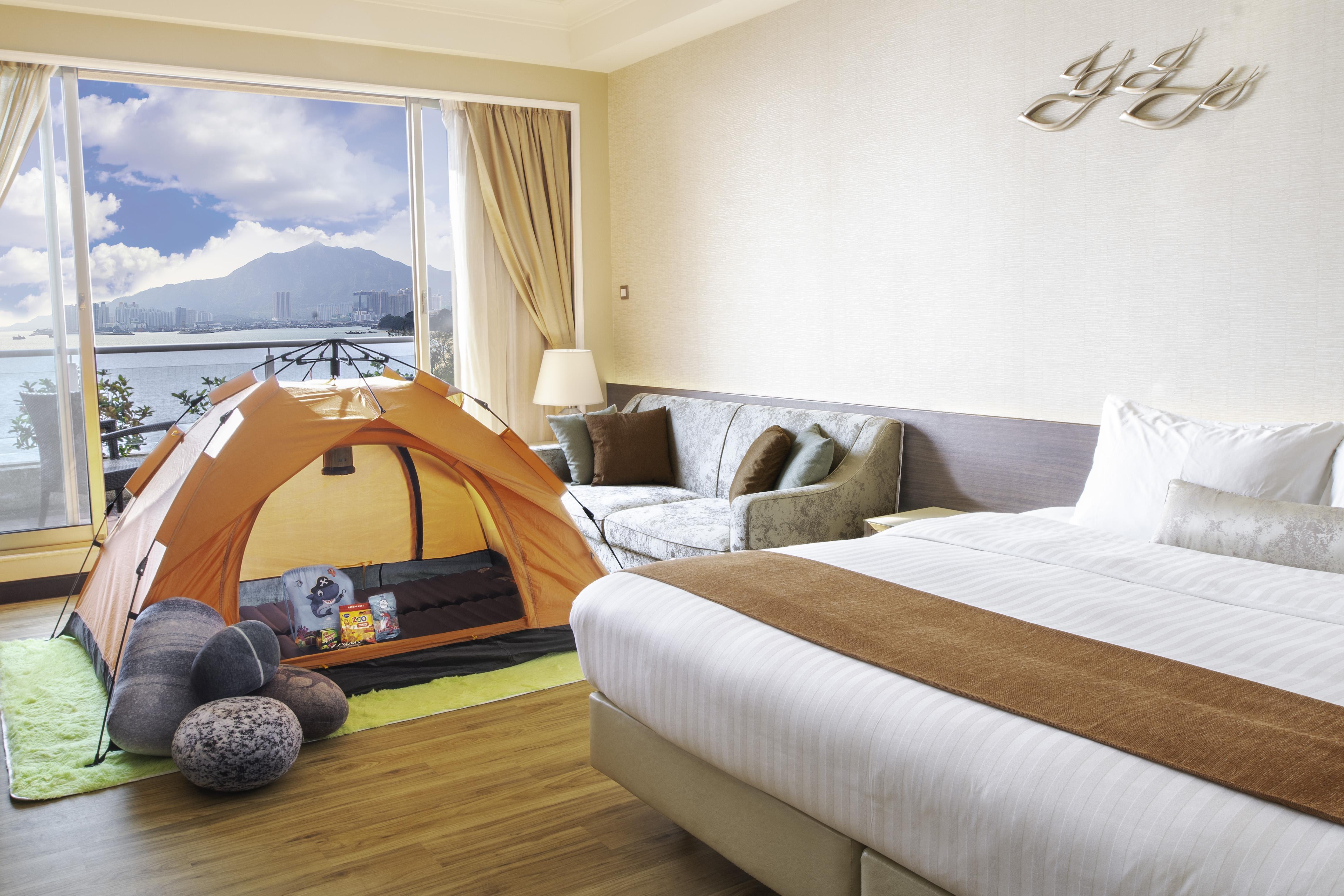 「小小露營家」親子主題客房