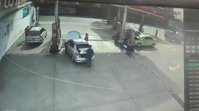 石油氣加氣意外