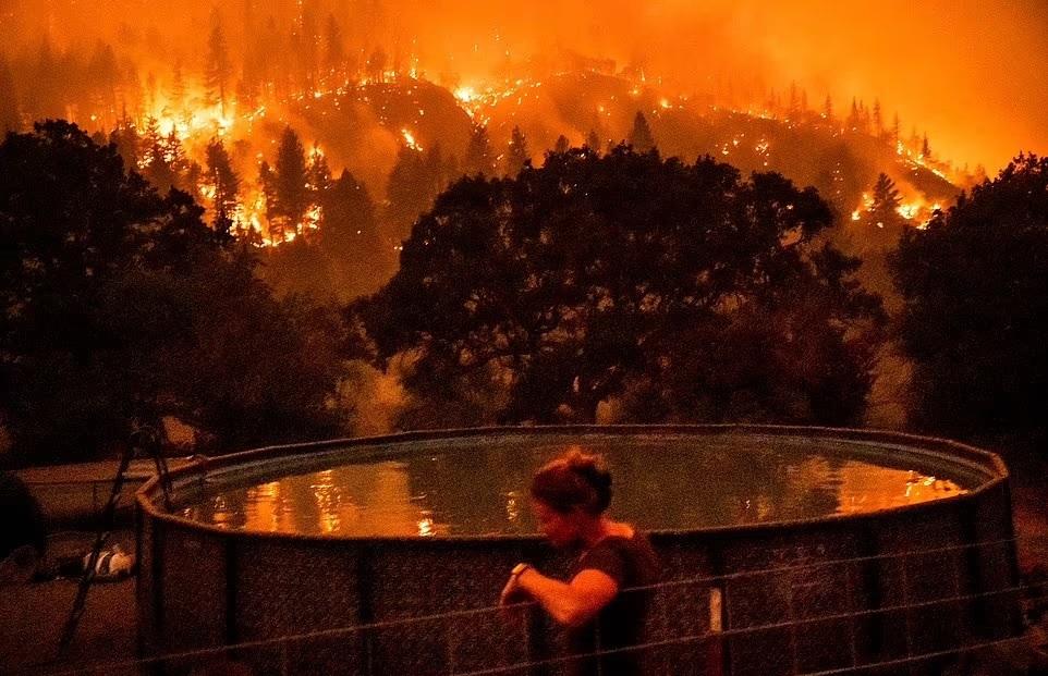 北加州山火