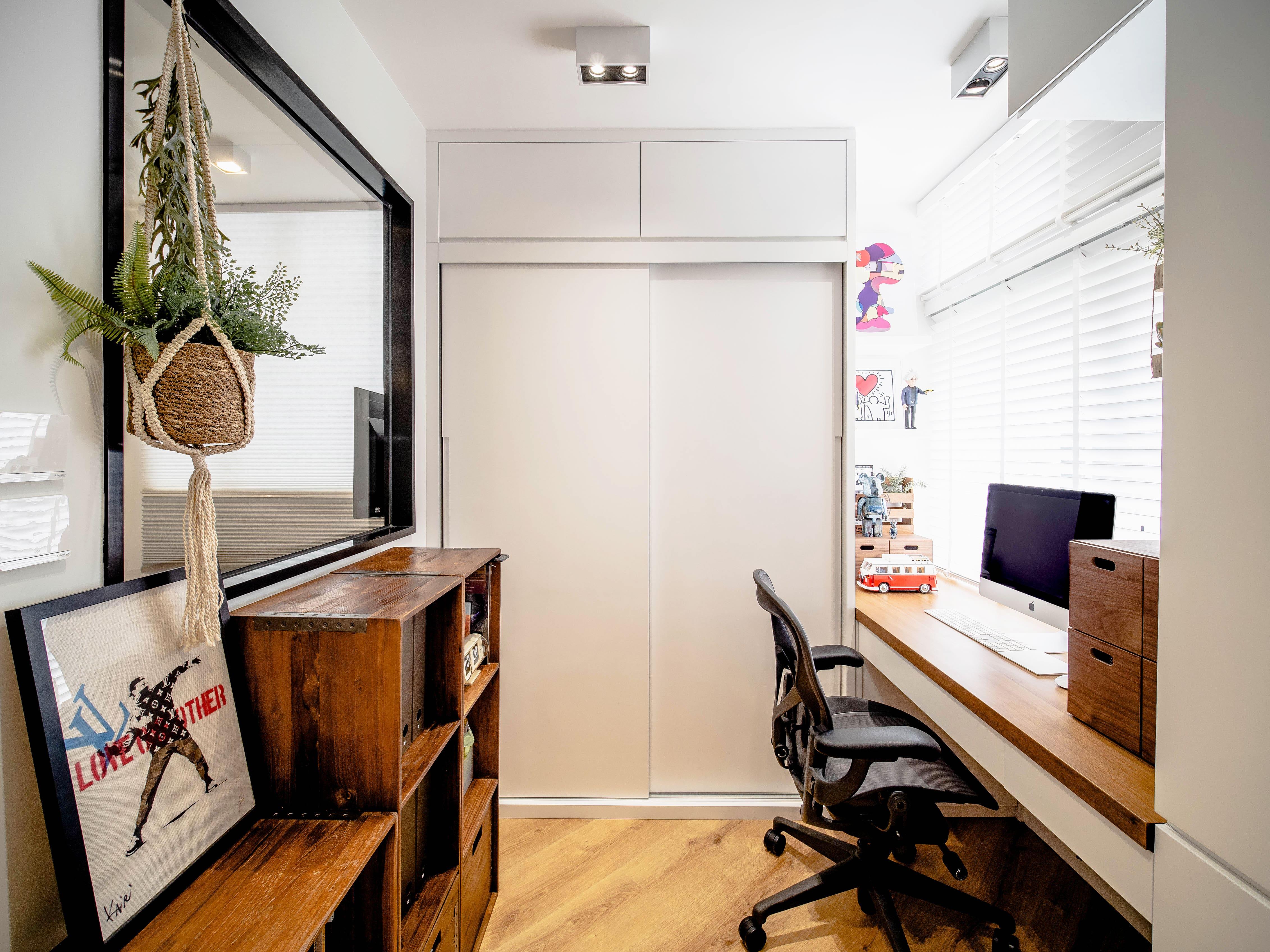 半牆半玻璃,有效提升空間感