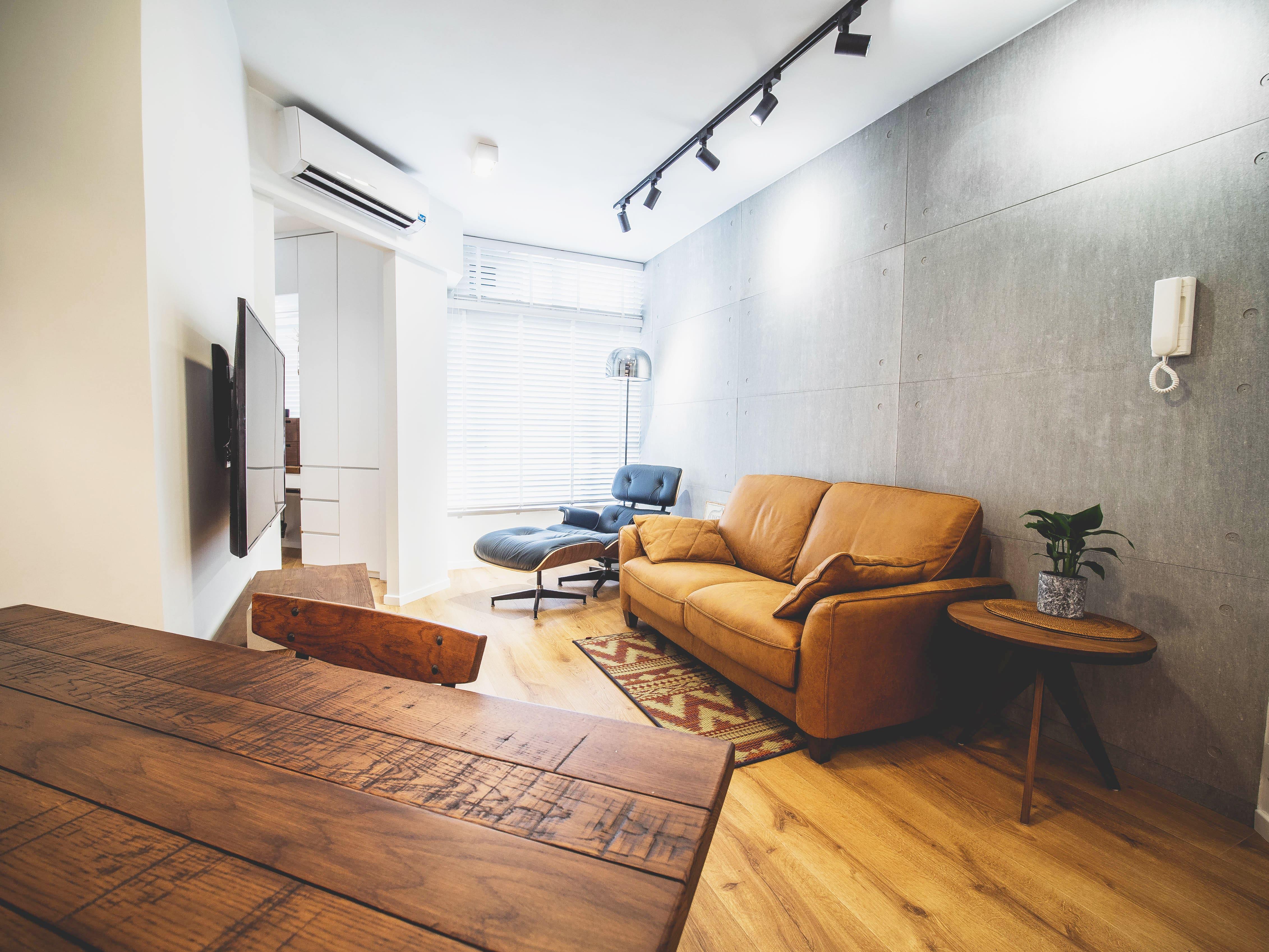 半牆半玻璃,有效提升空間感