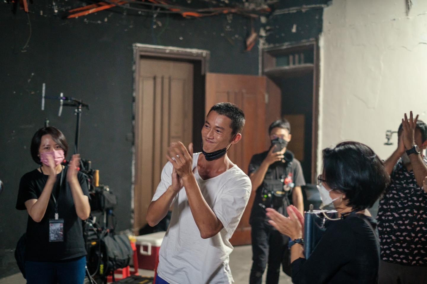 吳慷仁早前在馬來西亞拍攝李心潔首度任監製電影《富都青年》。