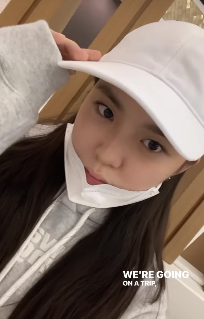 姚焯菲興奮往新西蘭度假。