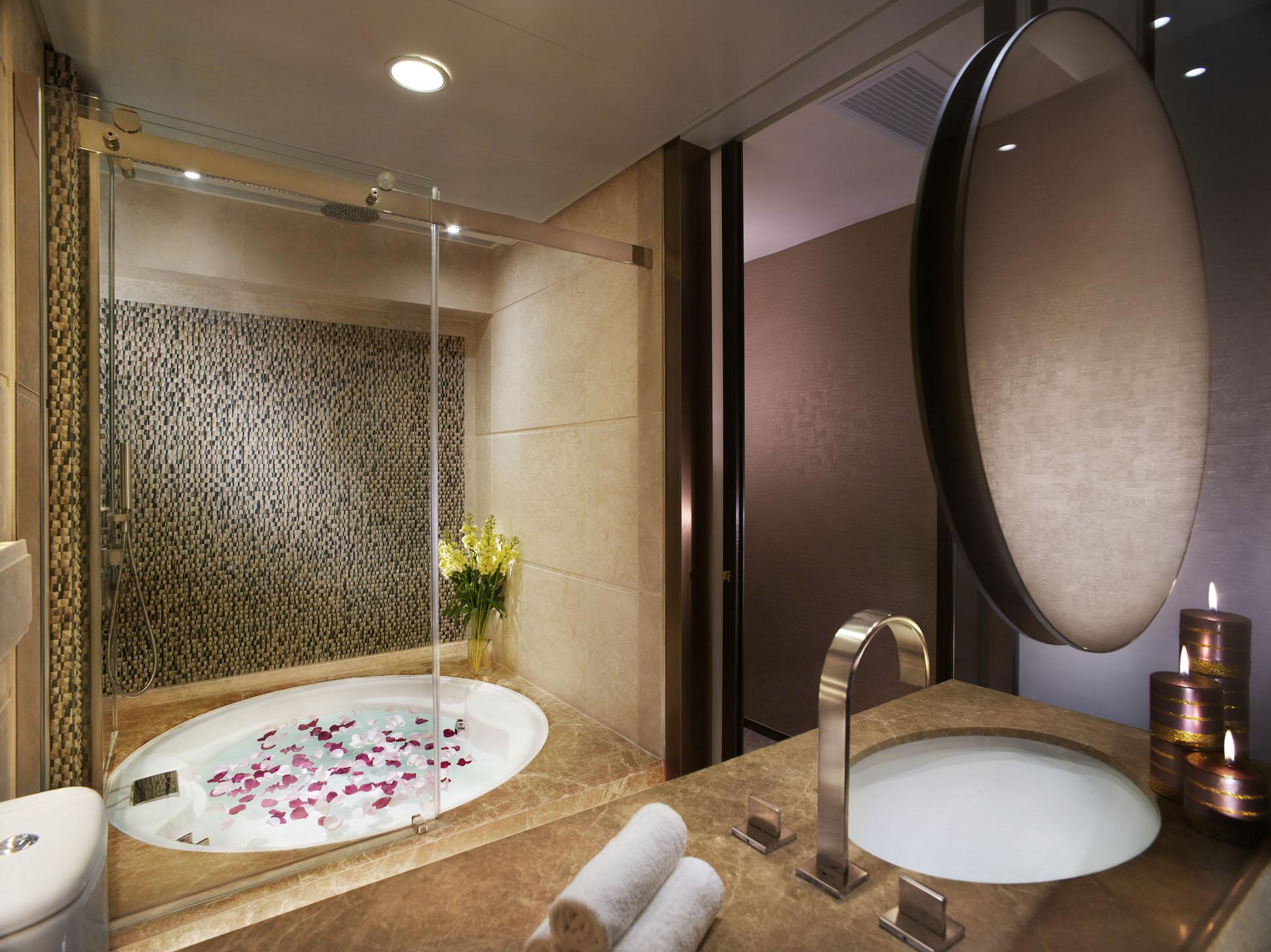 尊貴海景客房 圓形浴缸