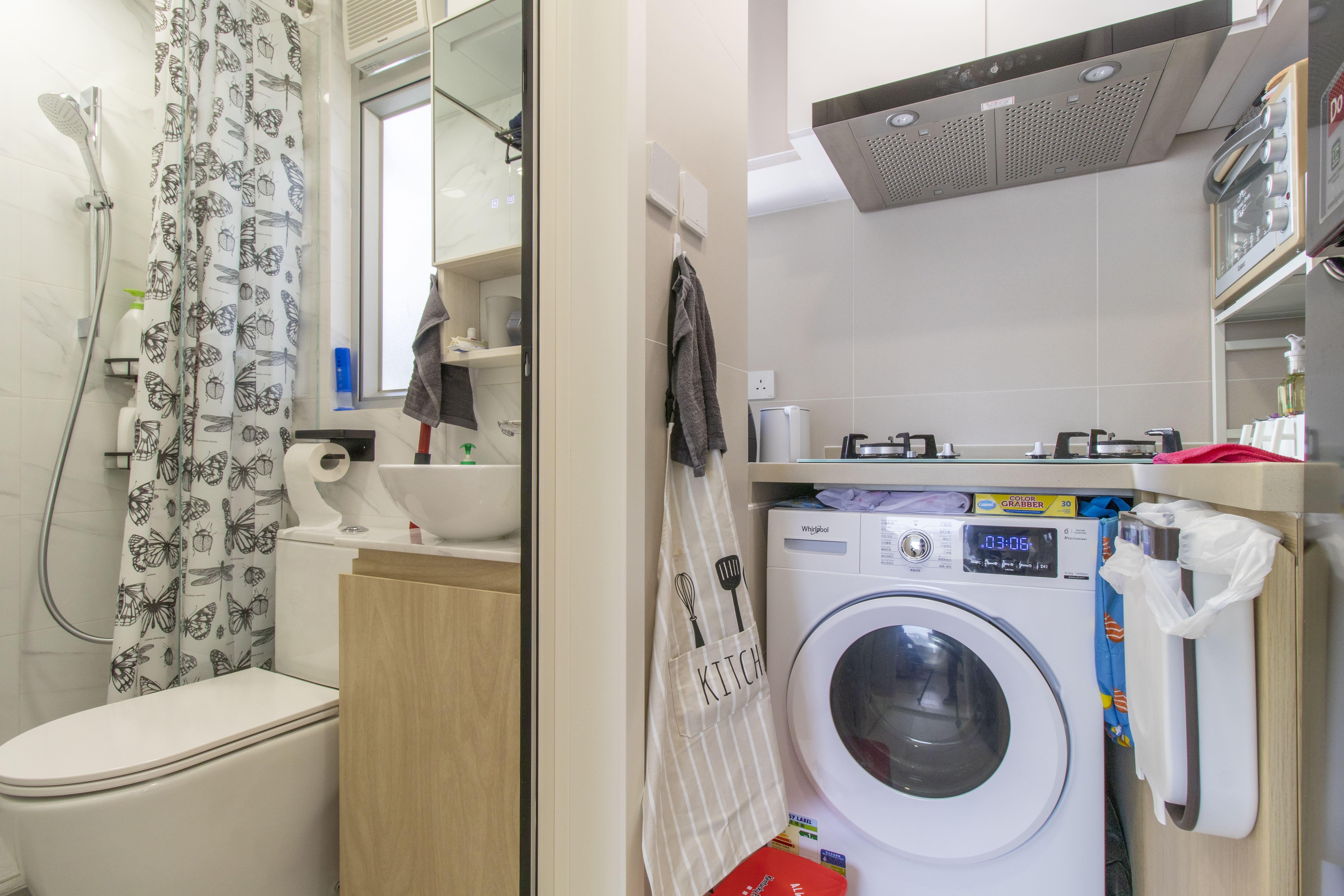 廚櫃及浴室都特別訂造傢俬