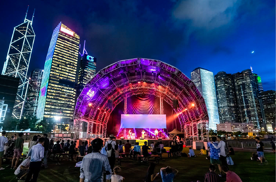 《SummerFest 中環夏誌》有一系列音樂舞蹈節目。