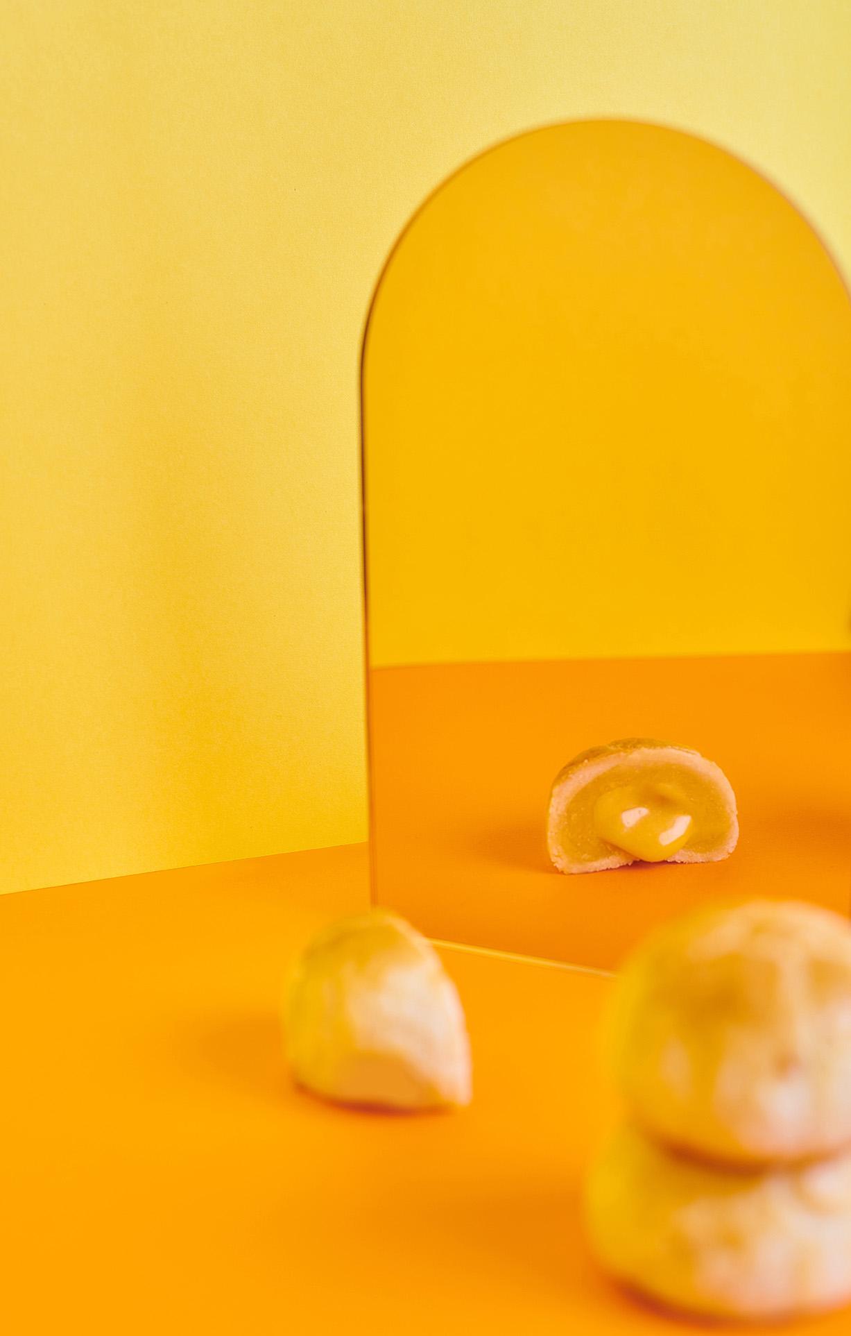 流心奶黃酥皮月餅