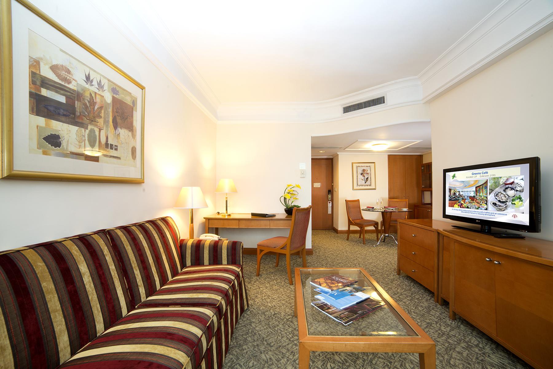 溫馨式半海景套房