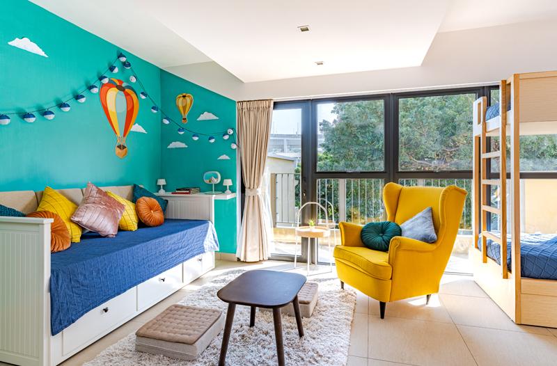 馬灣太陽村莊 溫馨家庭房