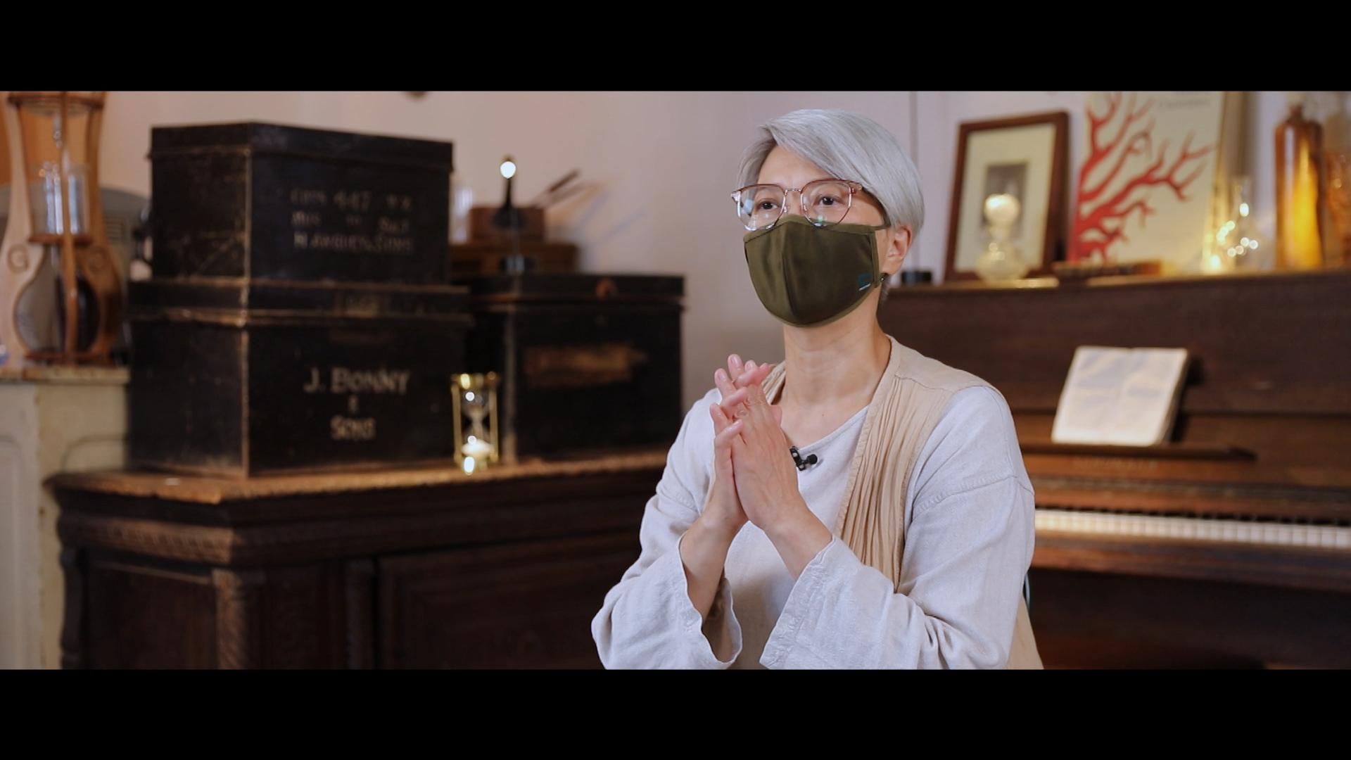 陳敏兒坦言,起初無法接受智叔患癌的消息。