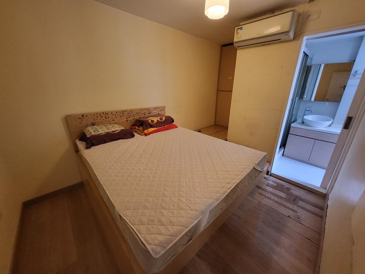 主人房改動後變為套房,空間仍然四正闊大。