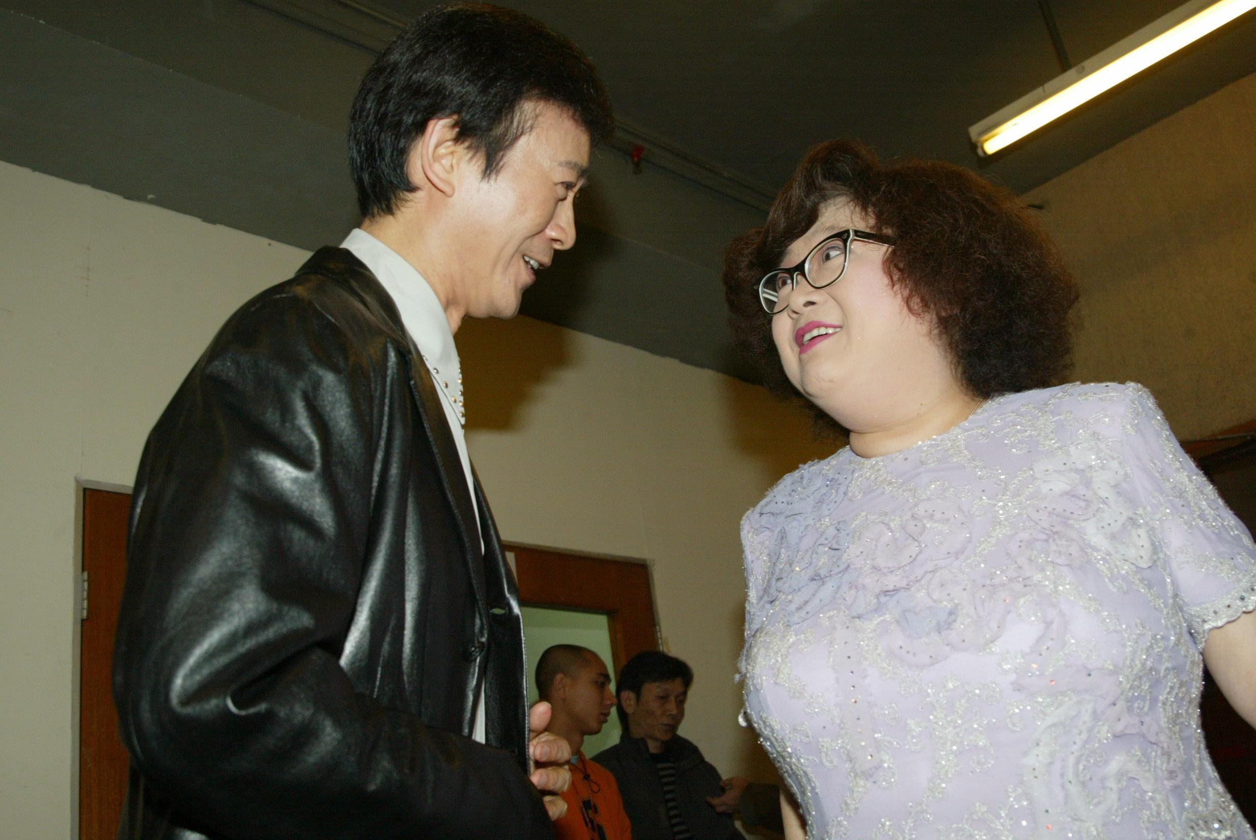 肥姐與秋官離婚後,仍不時在公開場合碰頭。