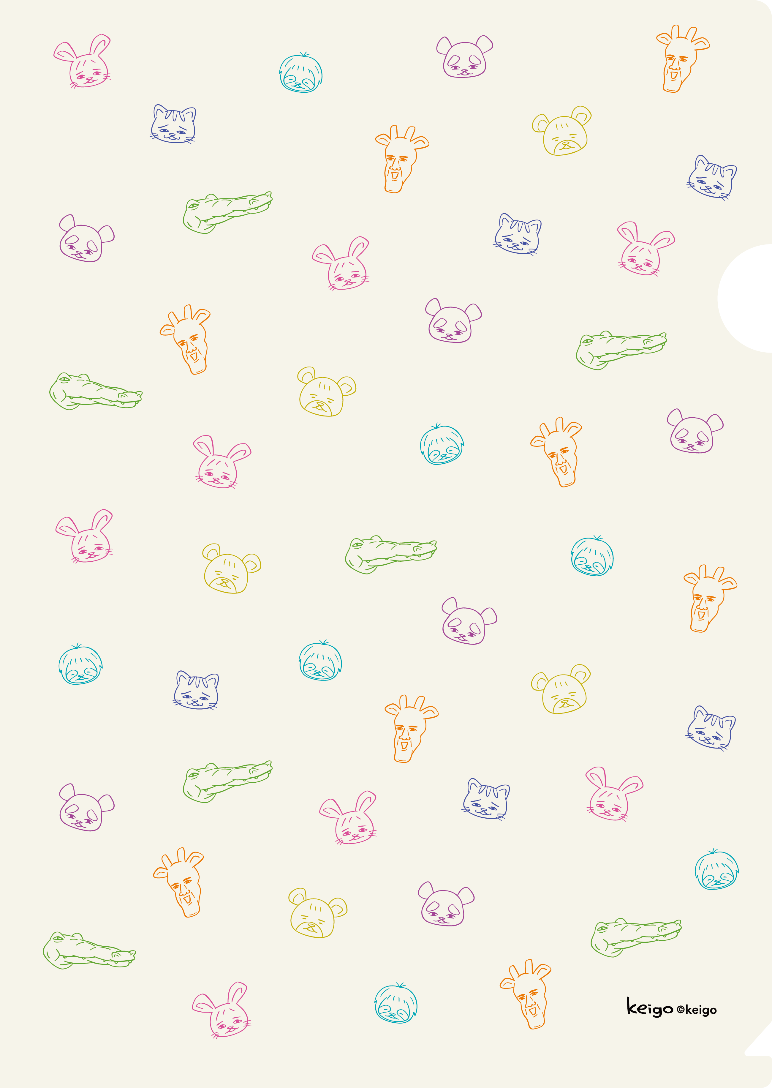 萬花紙文件夾 HK$30