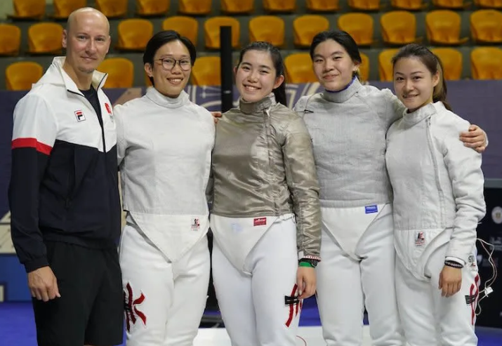 女子佩劍港隊不敵保加利亞,於32強出局。(FIE)