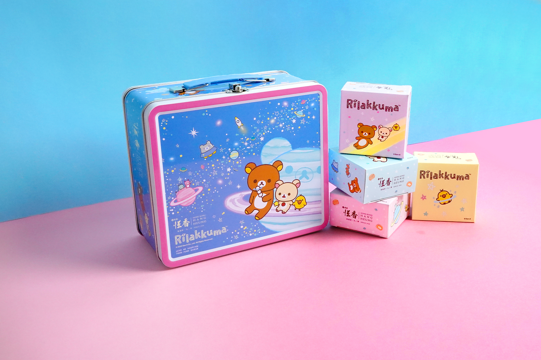 輕鬆小熊™奶黃麻糬酥皮月餅