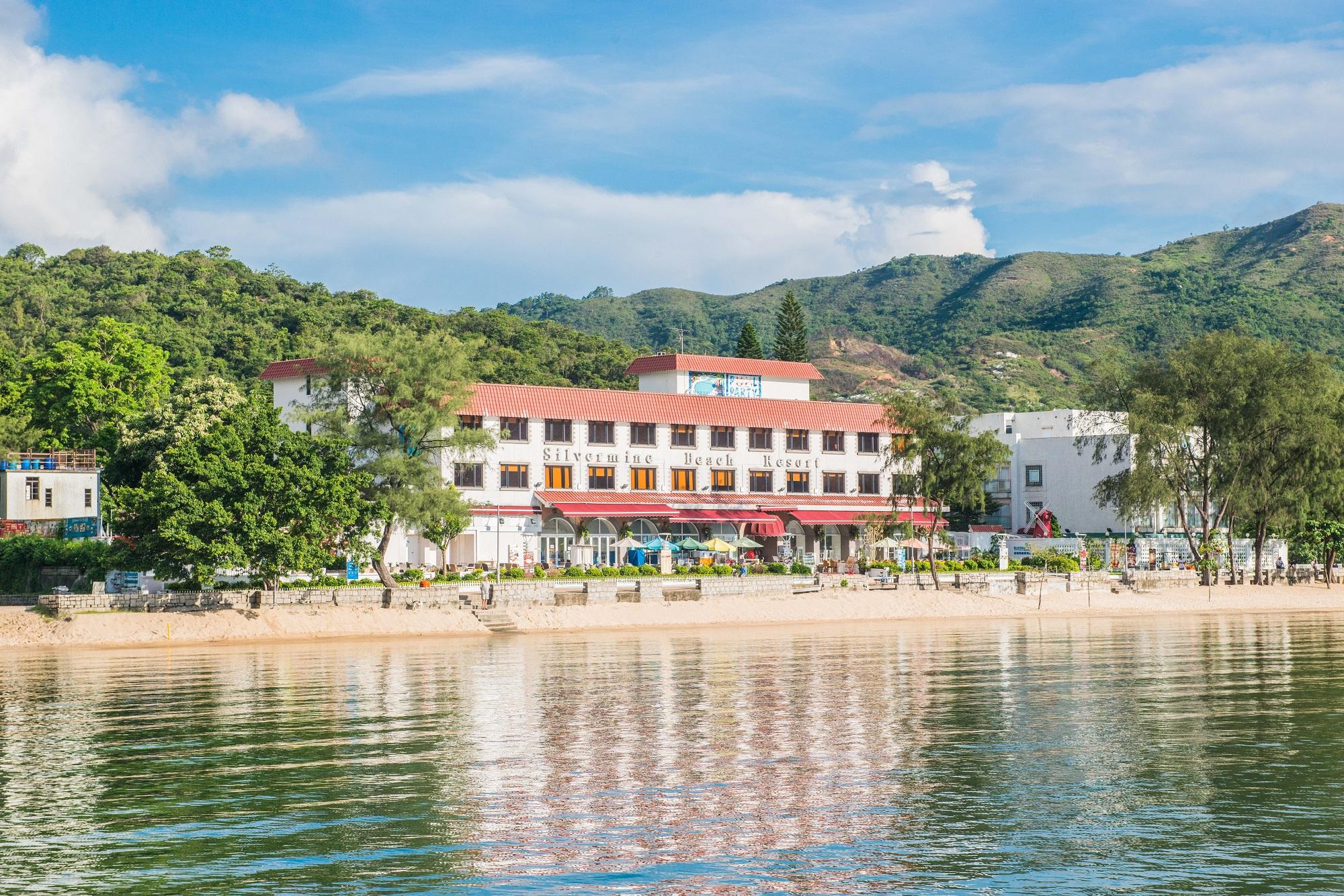 鄰近視野極佳整面海灘的度假村