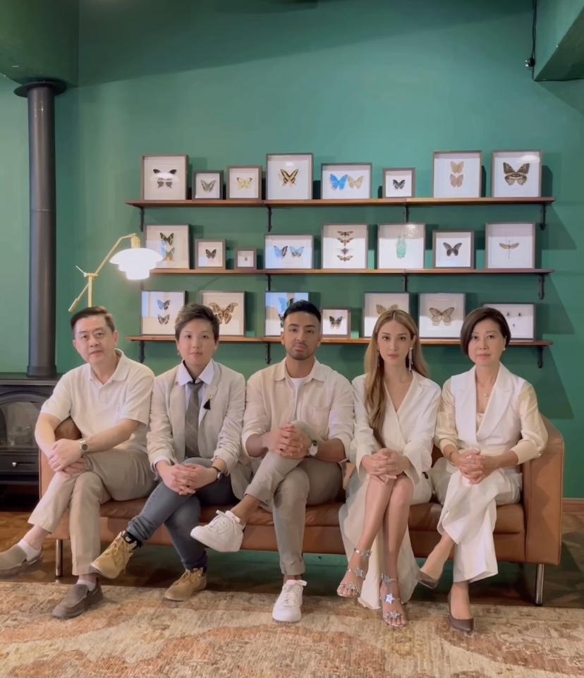 陳凱琳全家庭。