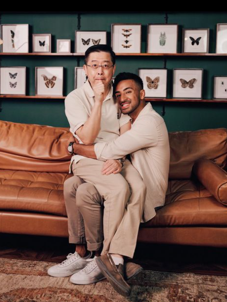 陳凱琳弟弟Derek與父親的合照惹來熱論。