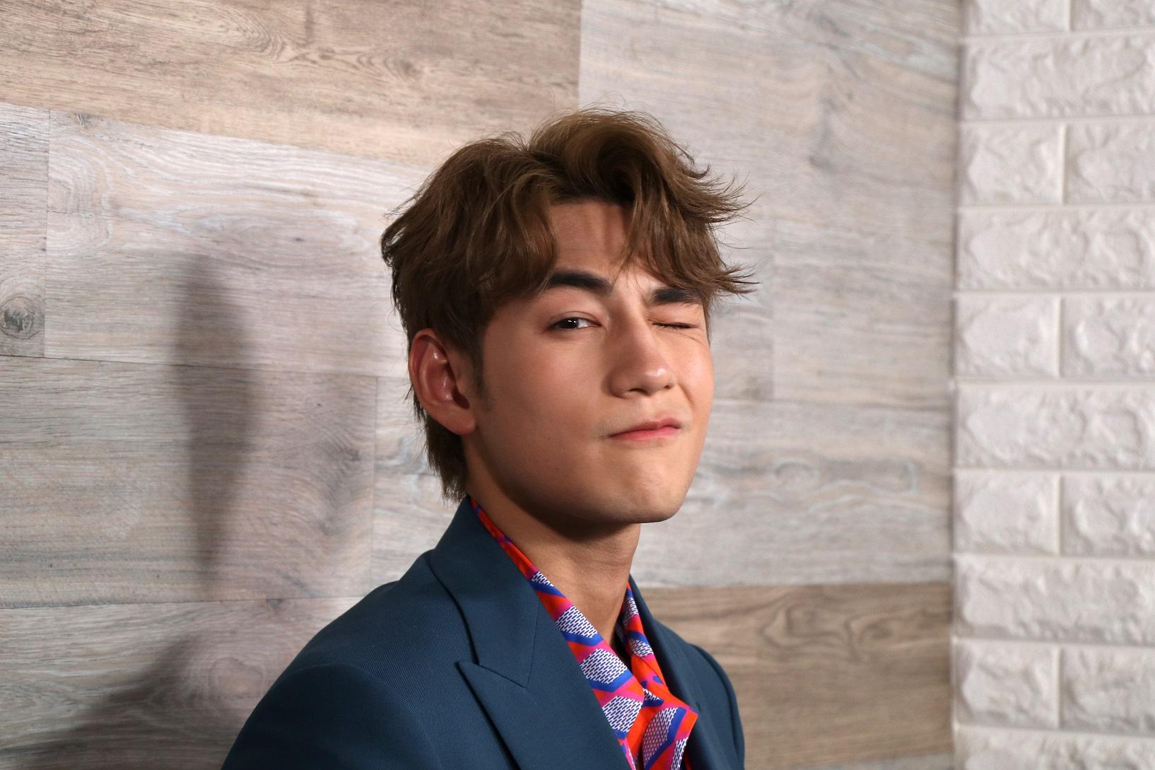 Jeffrey被封為新一代男神,難得是沒有偶包,可塑性高。(林俊源攝)