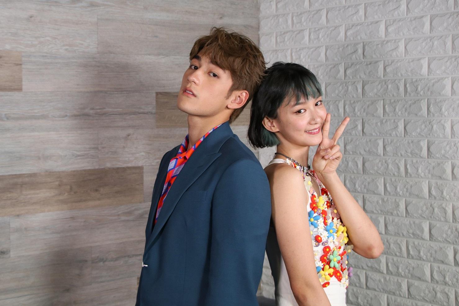 Jeffrey和Angela的CP感十足。(林俊源攝)