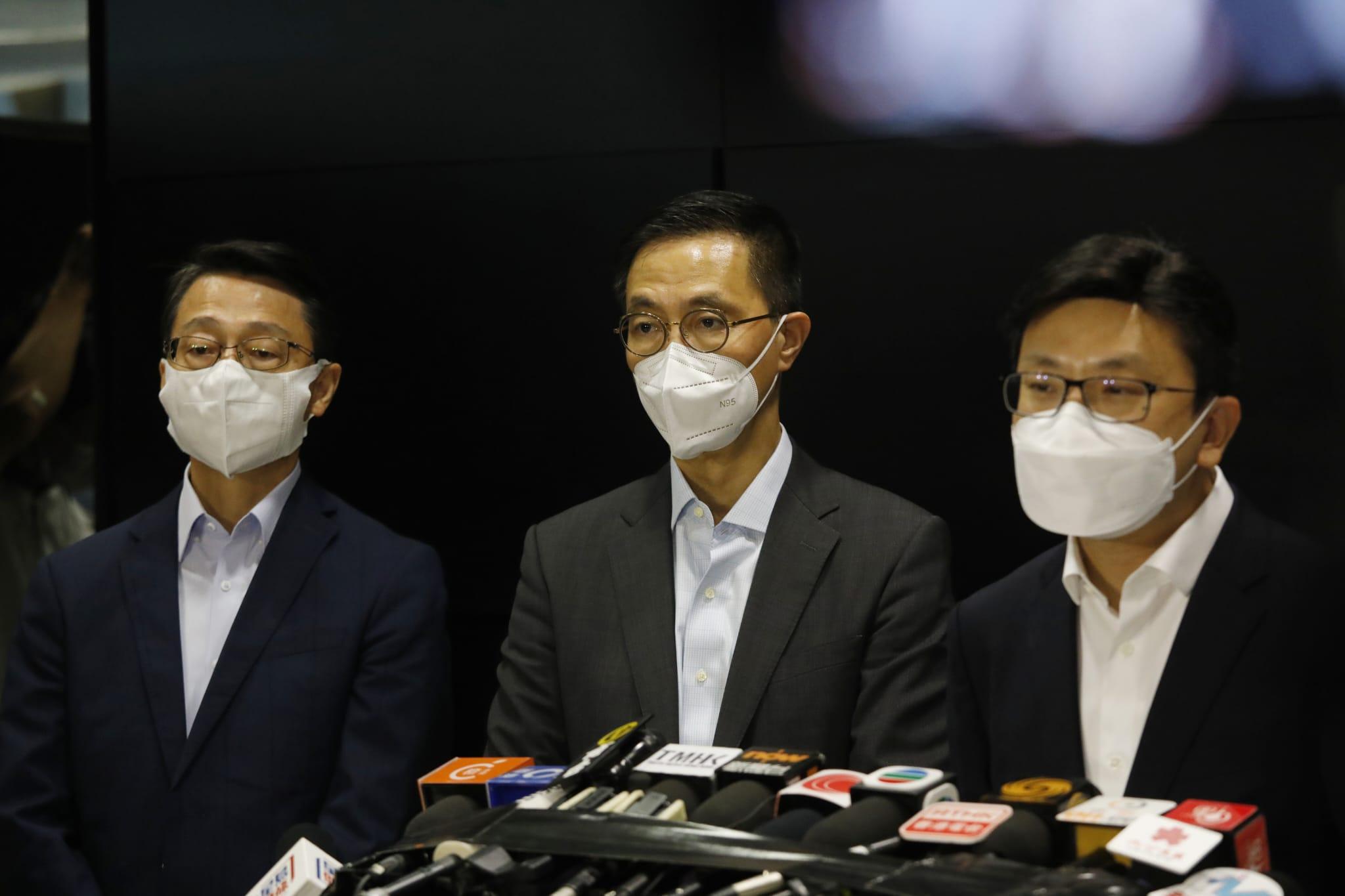 楊潤雄預料,調查報告需要幾星期完成工作。(林俊源攝)