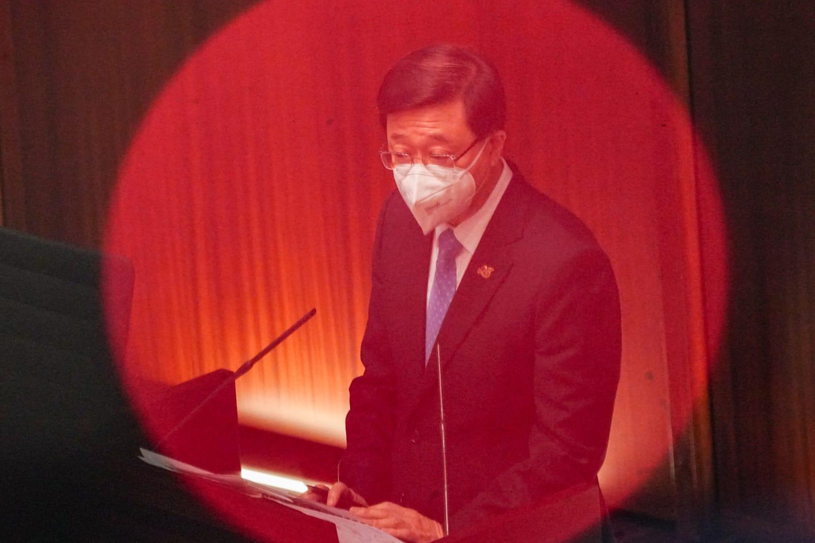 行政長官李家超上任後首次出席立法會答問會。