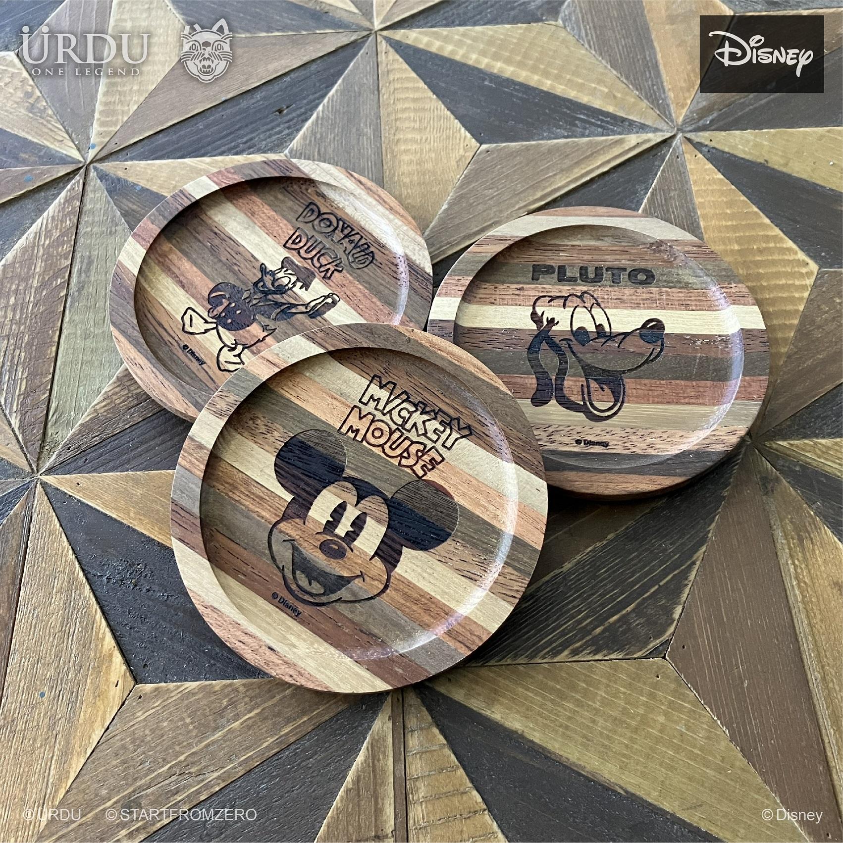 「START FROM NATURE」木製杯墊 (共三款) 每個港幣$159