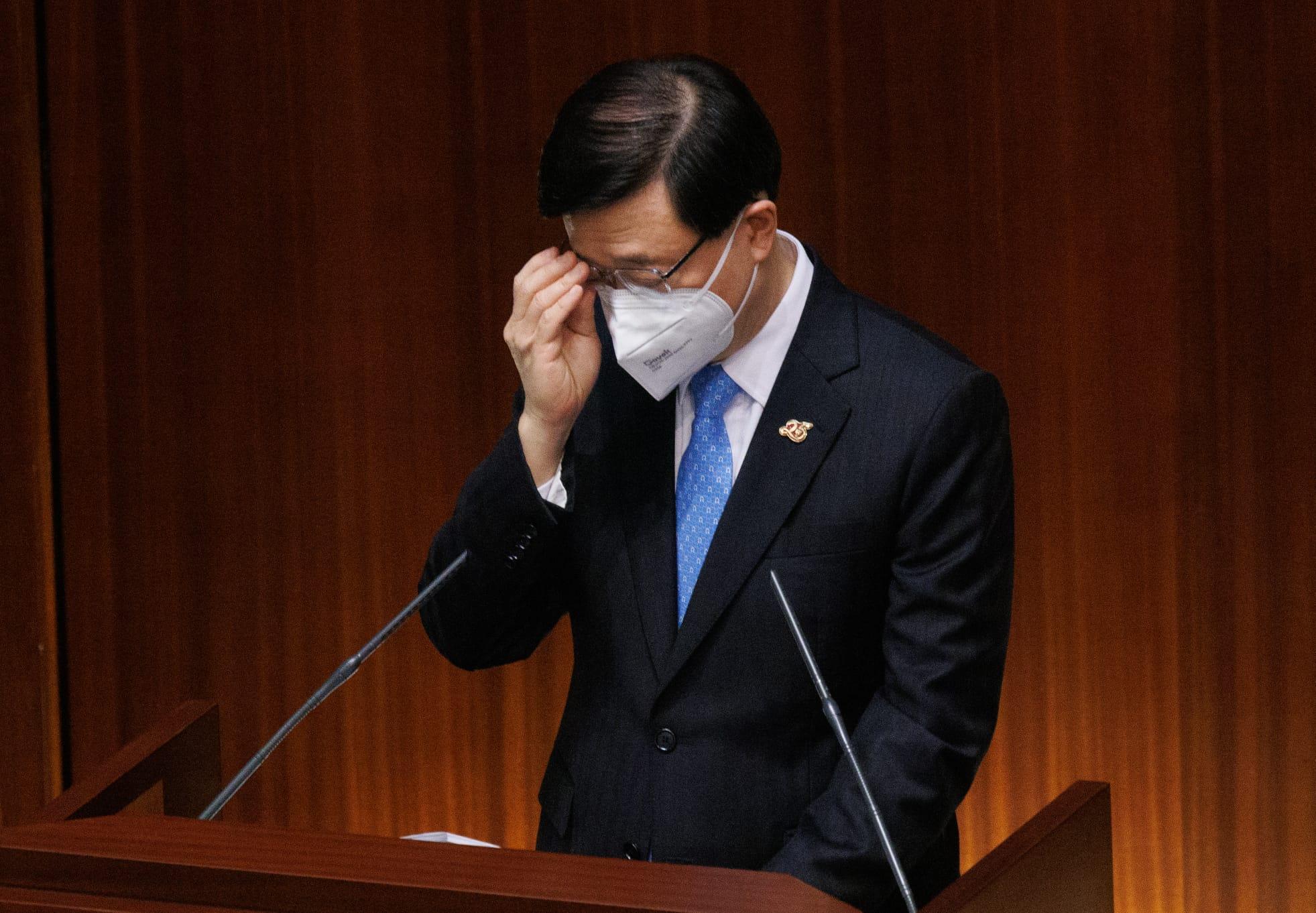 行政長官李家超上任後首次出席立法會答問會。