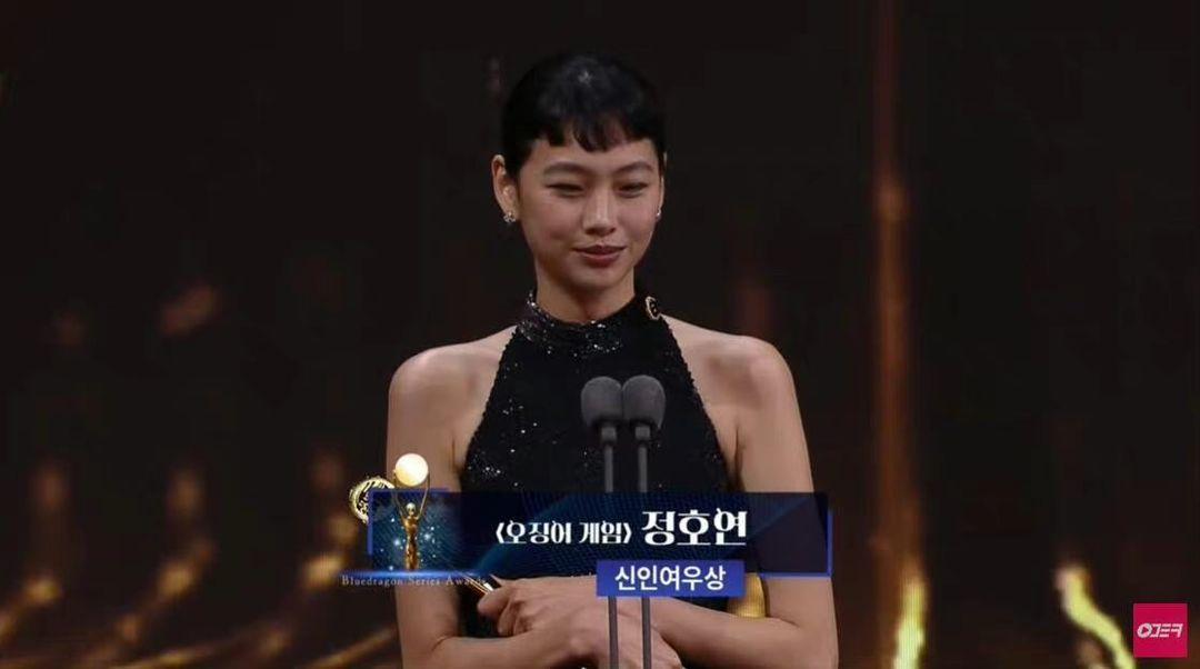 鄭好娟贏得新人女演員獎。