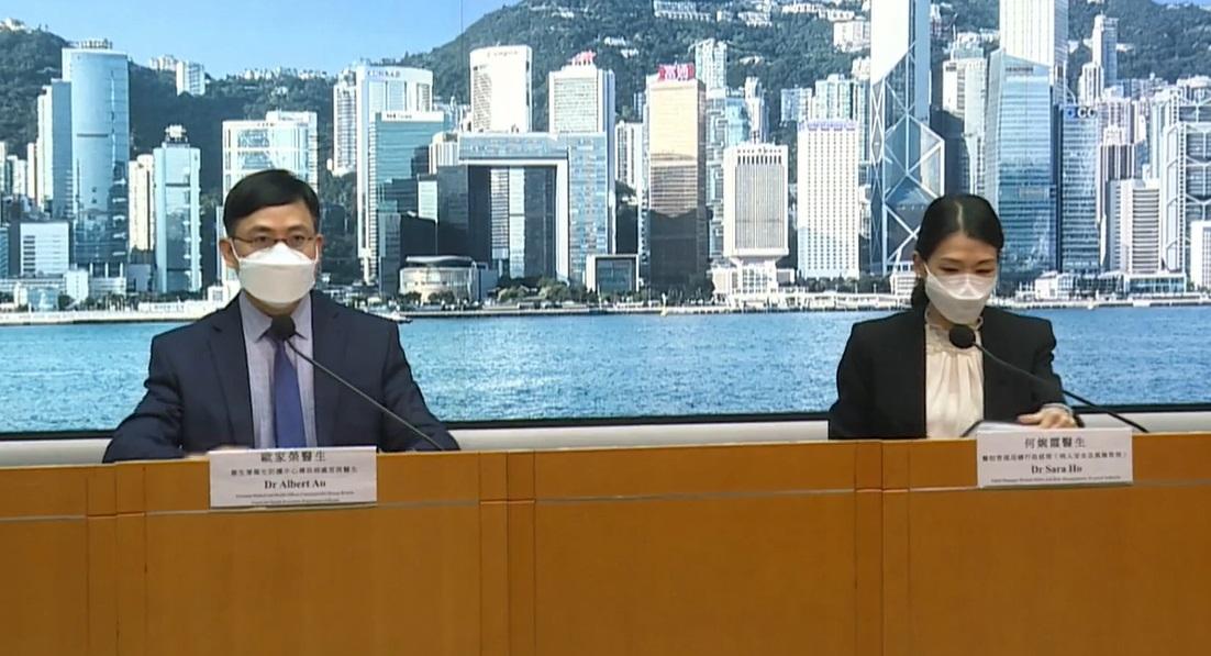 歐家榮表示,會就深圳灣口岸陽性者自行離開一事,推出優化措施。