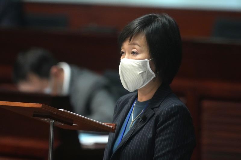 蔡若蓮表示,首屆錄取結果令人鼓舞。(資料圖片)