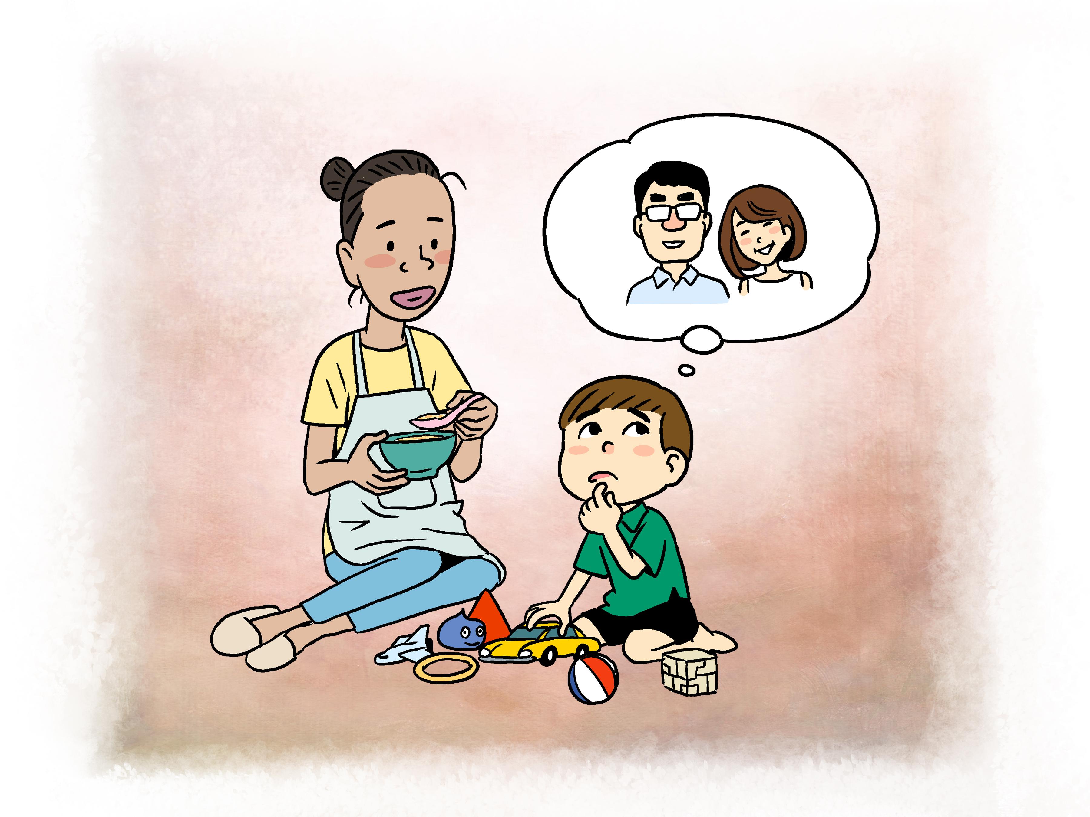 家長壓力來源│家長的壓力主要源自經濟,父母都需要外出工作,須由傭人照顧子女,導致親子時間不足夠。