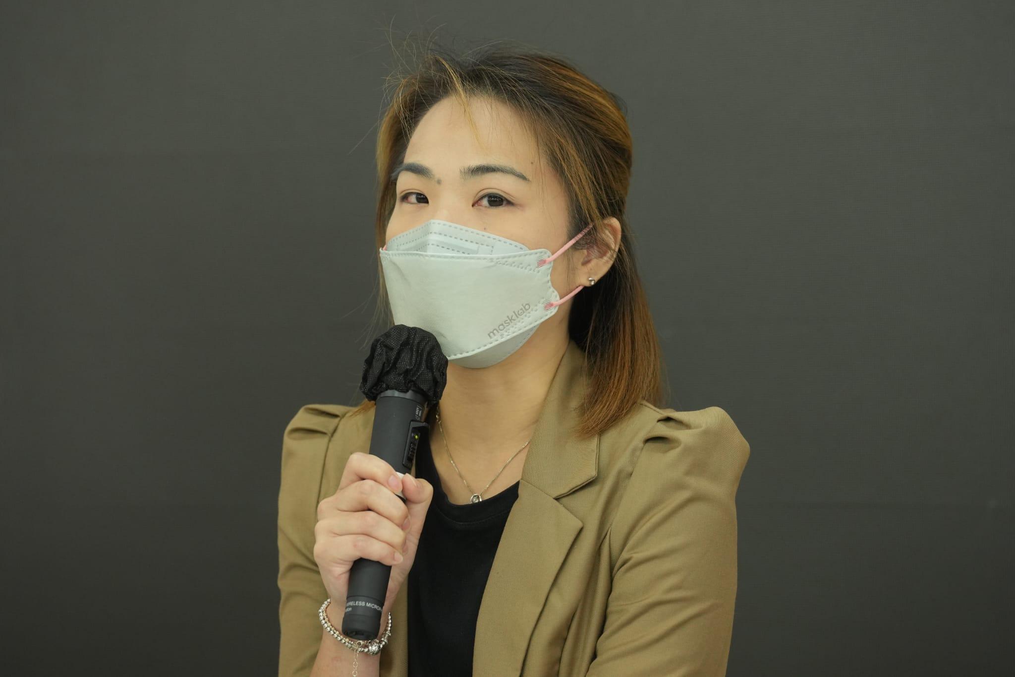 胞姐Yuki指,吳淑賢性格活潑,但患病令「為食」的妹妹變得暴瘦。(陳奕釗攝)