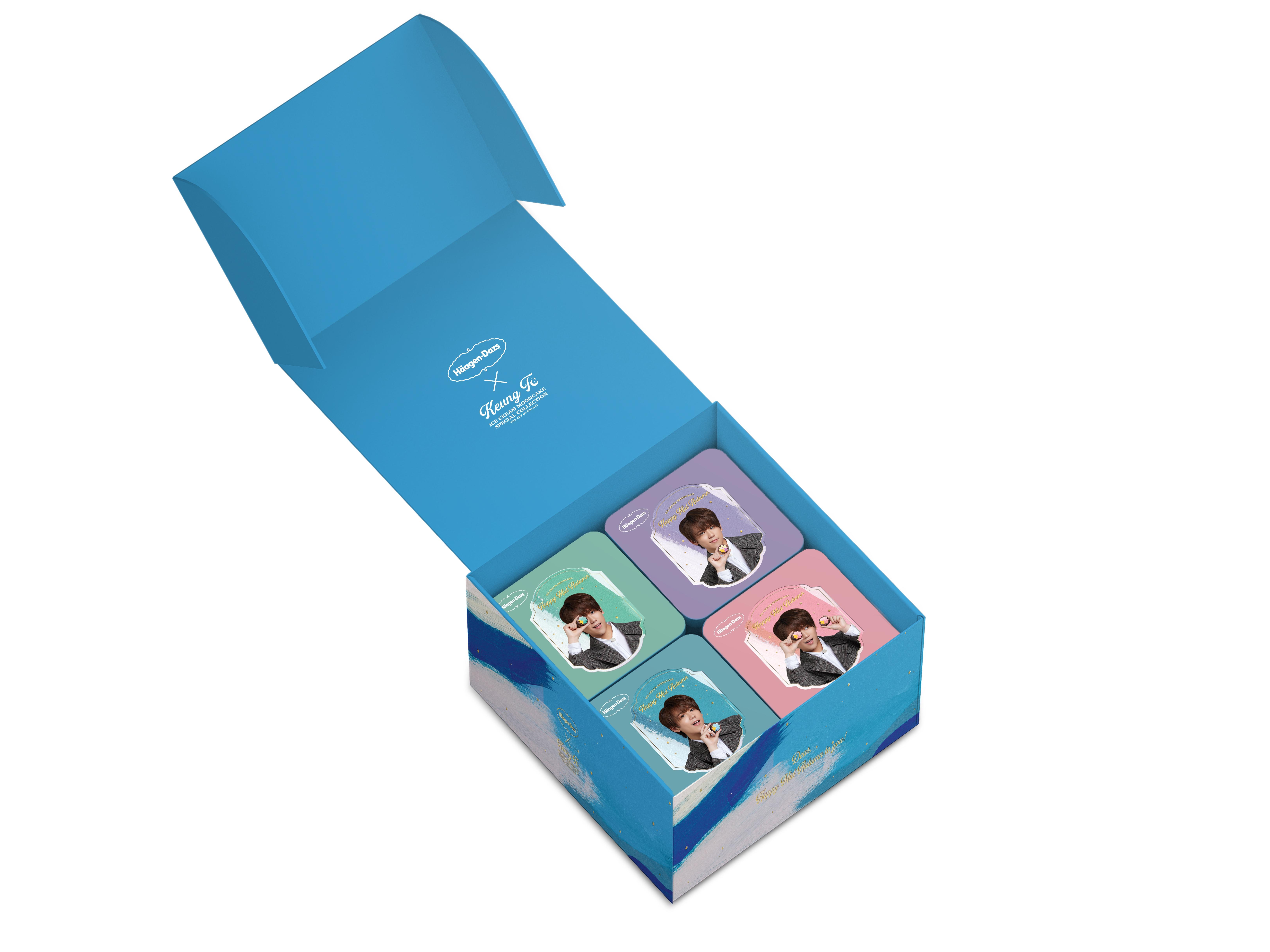 Häagen-Dazs™ X 姜濤特別版 藝賞.星辰 雪糕月餅 $698