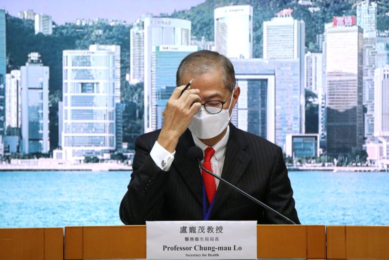 盧寵茂指,本港兩周後確診數字或雙倍。