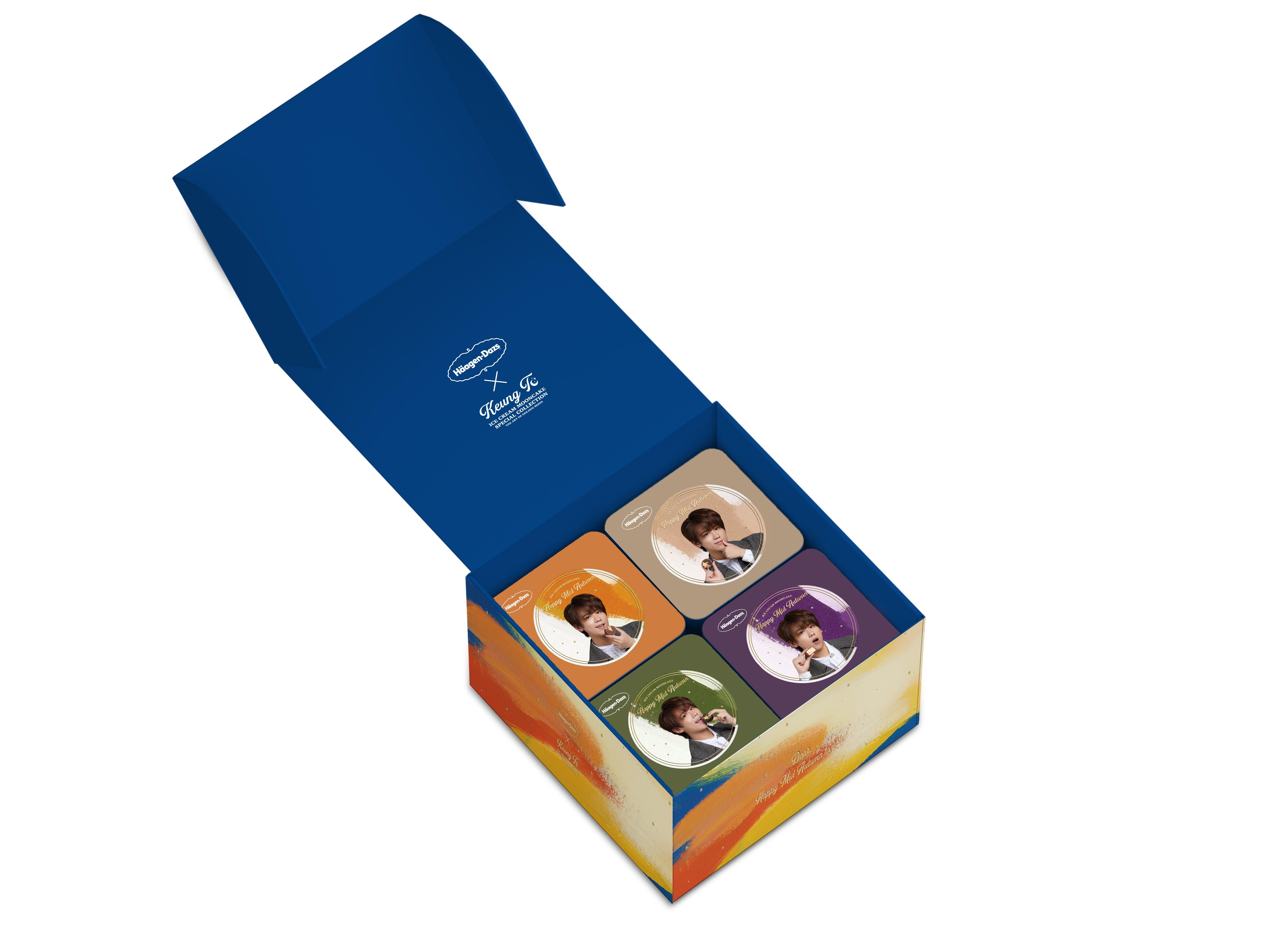 Häagen-Dazs™ X姜濤特別版 藝賞.月夜 雪糕月餅 $698