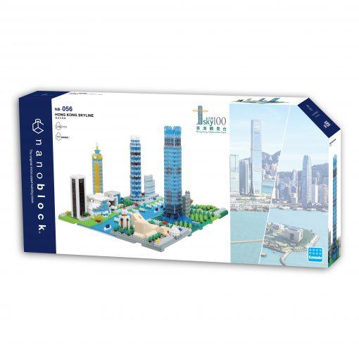 「香港天際線模型」零售版800元,由2,190粒配件所組成。(天際100網頁截圖)