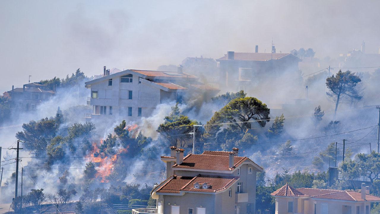 葡萄牙逾1000人熱死 英國40.3度火燒倫敦