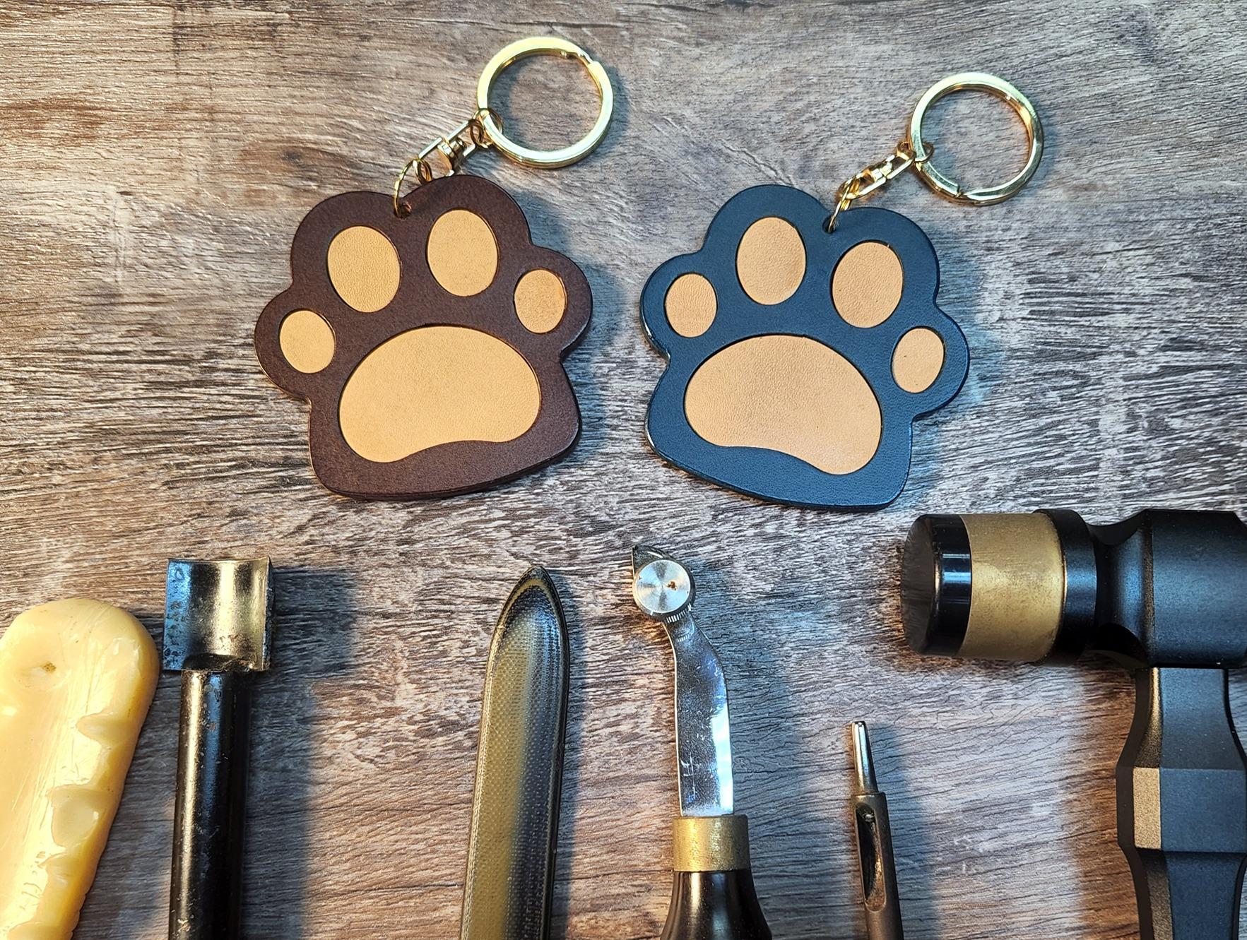 「貓貓出掌」DIY皮革匙扣工作坊