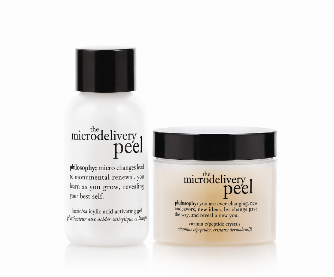 Philosophy 維他命C/縮氨酸家用微晶煥膚組合 $640