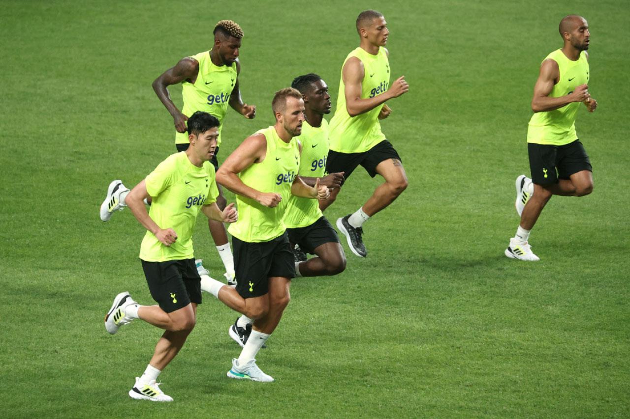 熱刺練兵鬥韓職 干地大讚孫興民