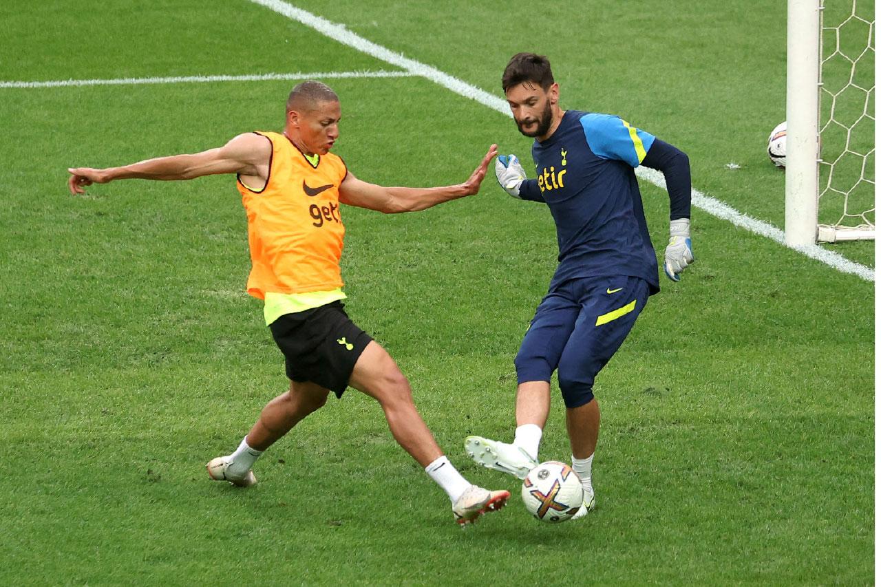 熱刺練兵鬥韓職 干地大讚孫興民