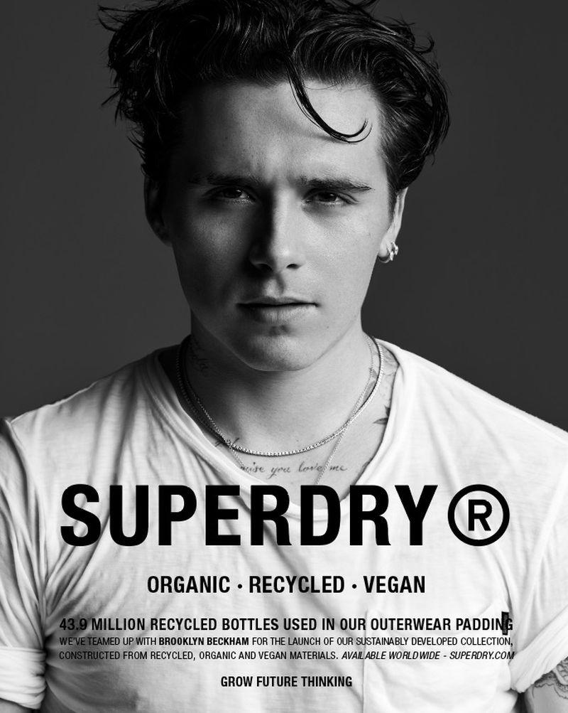 Superdry終止與Brooklyn的代言合約。